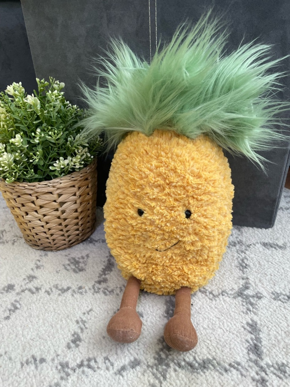 JELLYCAT Amuseable Pineapple Large 14” Stuffed Plush Fruit Toy